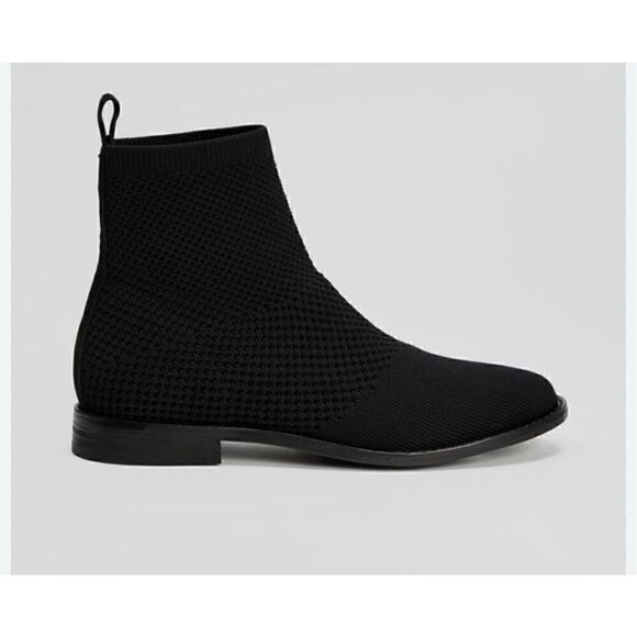 NWOB Eileen Fisher Jude Stretch Knit Socks Bootie - Picture 1 of 8